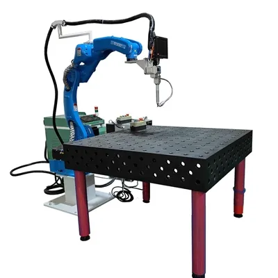 Màquina de soldadura làser de braç robot